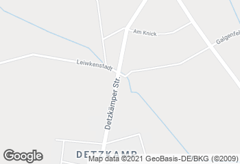 Karte mit Standort von Bäckerei Wullbrandt GmbH & Co. KG