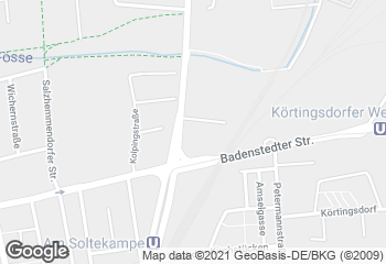 Karte mit Standort von Heidebäckerei Rehbock