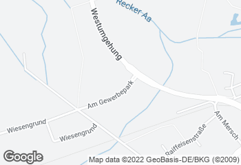 Karte mit Standort von Bäckerei-Konditorei Josef Remke GmbH & Co. KG
