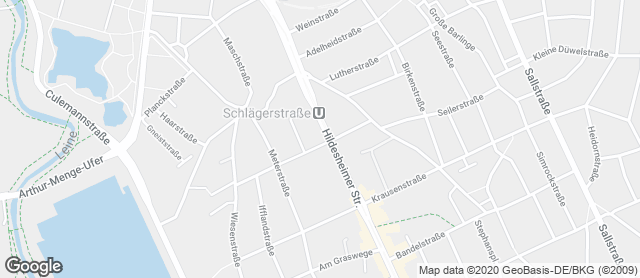Karte mit Standort von Spezialitätenbäckerei Borchers