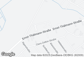 Karte mit Standort von Bäckerei Exner