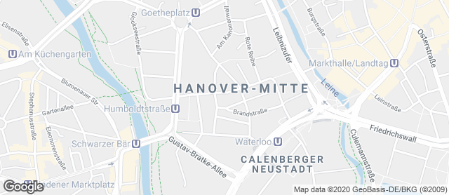 Karte mit Standort von Bäckerei Kranz