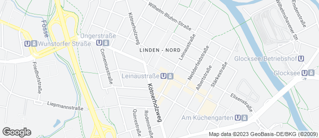 Karte mit Standort von LINDENbackt! eG