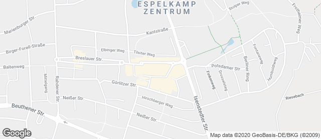 Karte mit Standort von Landbäckerei Niemeyer KG