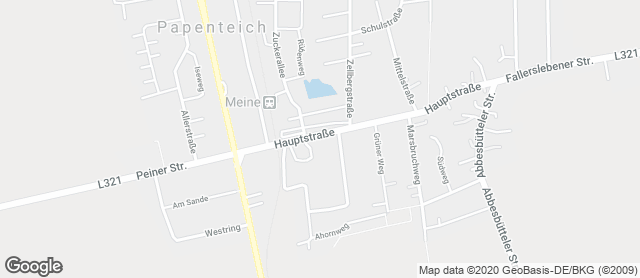 Karte mit Standort von Bäckerei und Konditorei H. Meyer & Sohn GmbH