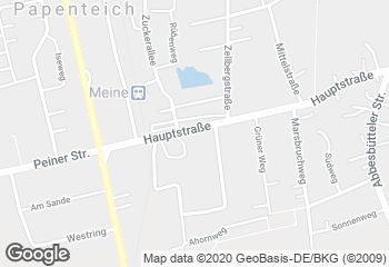 Karte mit Standort von Bäckerei und Konditorei H. Meyer & Sohn GmbH