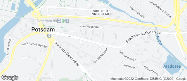 Karte mit Standort von Bäckerei Exner
