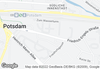 Karte mit Standort von Bäckerei Exner