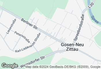 Karte mit Standort von Bäckerei Schmidt GbR