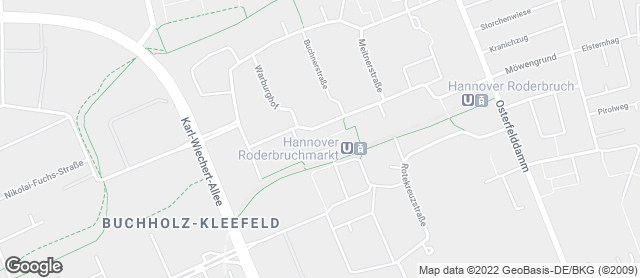 Karte mit Standort von Bäckerei Handwerksbäckerei Pieper