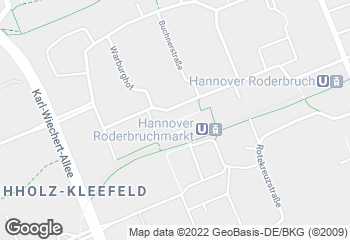 Karte mit Standort von Bäckerei Handwerksbäckerei Pieper