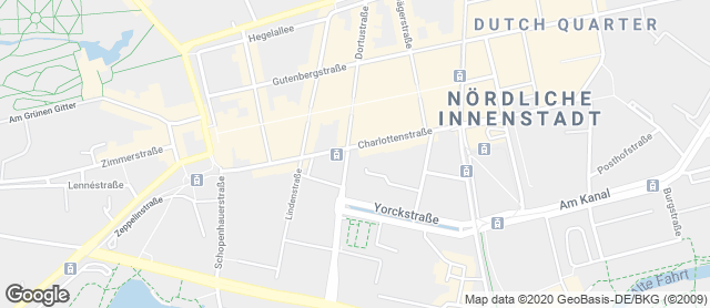 Karte mit Standort von Bäckerei & Konditorei Schröter