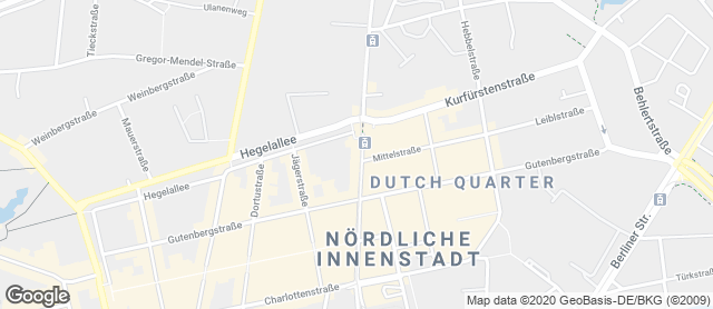 Karte mit Standort von BioBackHaus Leib GmbH Potsdam