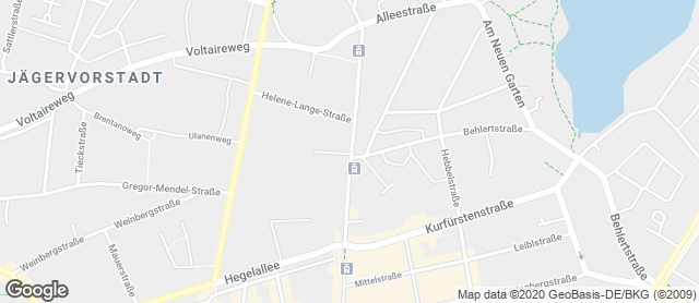 Karte mit Standort von Bäckerei Dreißig GmbH & Co. KG Backshop Potdam