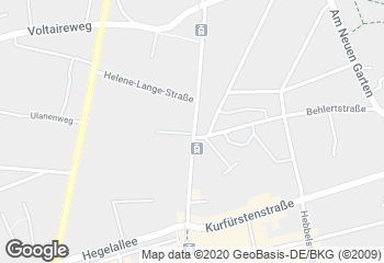 Karte mit Standort von Bäckerei Dreißig GmbH & Co. KG Backshop Potdam