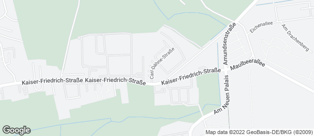 Karte mit Standort von Bäckerei Exner _ Café