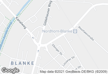 Karte mit Standort von Bäckerei Heuser