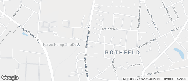 Karte mit Standort von Bosselmann. Die Landbäckerei GmbH  Fachgeschäft Kurze-Kamp-Str.