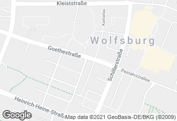 Karte mit Standort von Bäckerei Leifert GmbH Filiale Goethestraße