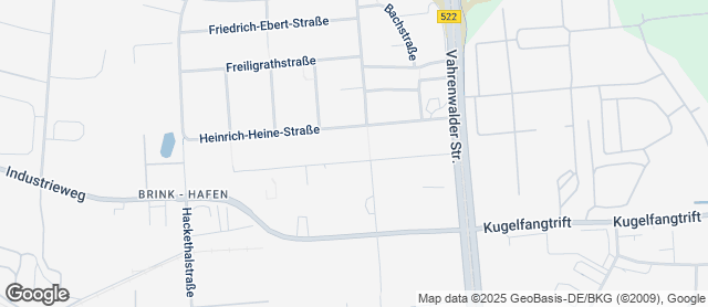 Karte mit Standort von Bäckerei Herbert Meyer und Sohn GmbH