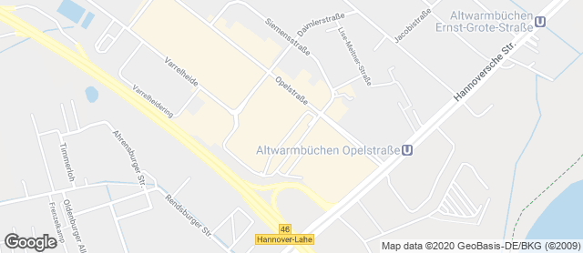 Karte mit Standort von Bosselmann. Die Landbäckerei GmbH     A2-Center