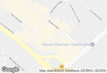 Karte mit Standort von Bosselmann. Die Landbäckerei GmbH     A2-Center
