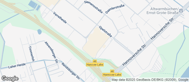 Karte mit Standort von Bäckerei Herbert Meyer und Sohn GmbH
