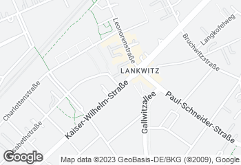 Karte mit Standort von Bäcker Wiedemann GmbH STEGLITZ-ZEHLENDORF