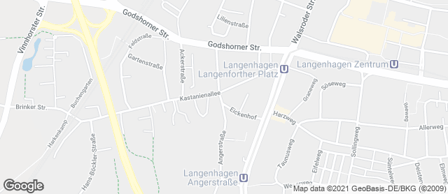 Karte mit Standort von Bäckerei Zwick