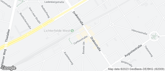 Karte mit Standort von Thoben's Backwaren