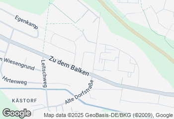 Karte mit Standort von Bäckerei Leifert GmbH Filiale Kästorf