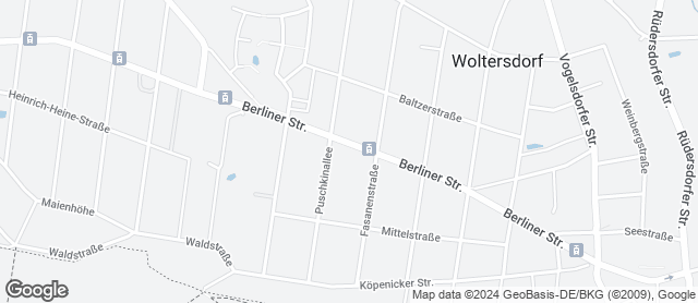 Karte mit Standort von Bäckerei & Konditorei Vetter GmbH