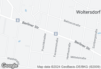 Karte mit Standort von Bäckerei & Konditorei Vetter GmbH