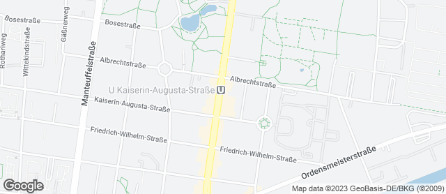 Karte mit Standort von Thoben's Backwaren