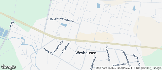 Karte mit Standort von Bäckerei Leifert GmbH Filiale Netto Weyhausen