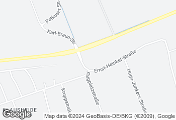 Karte mit Standort von Bäckerei-Café Klausheide