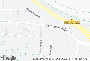 Karte mit Standort von Bäcker Wiedemann GmbH TEMPELHOF-SCHÖNEBERG