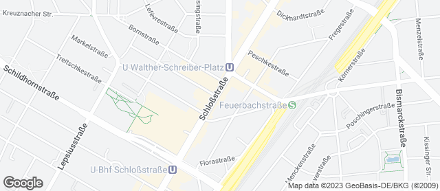Karte mit Standort von Thoben's Backwaren