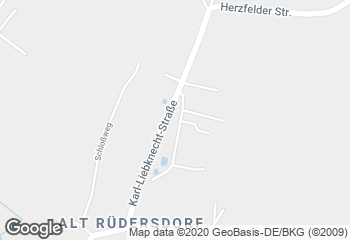 Karte mit Standort von Bäckerei Lehmann