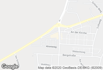 Karte mit Standort von Bäckerei Exner