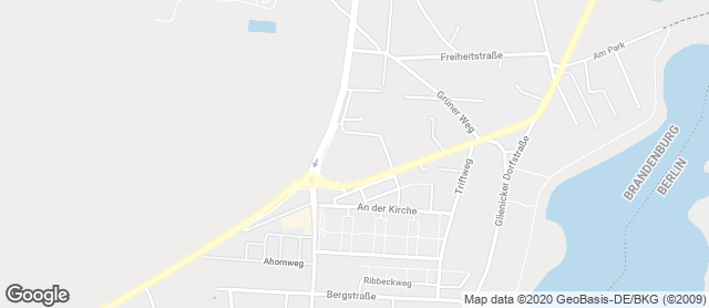 Karte mit Standort von Bäckerei Exner