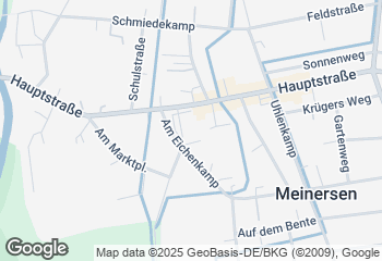 Karte mit Standort von Bäckerei Leifert GmbH Filiale Netto Meinersen