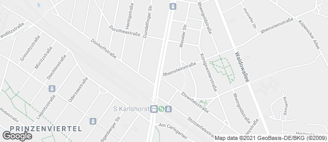 Karte mit Standort von Bäckerei Hollschewski