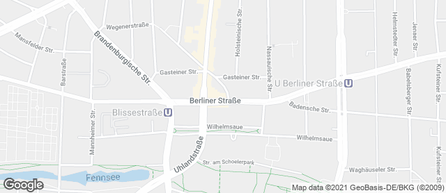 Karte mit Standort von Thoben's Backwaren