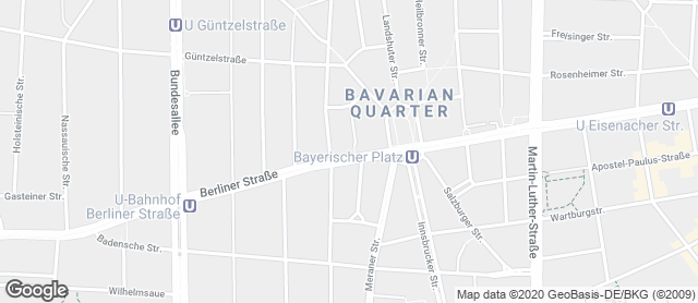 Karte mit Standort von Bäcker Wiedemann GmbH  TEMPELHOF-SCHÖNEBERG