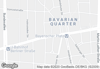 Karte mit Standort von Bäcker Wiedemann GmbH  TEMPELHOF-SCHÖNEBERG