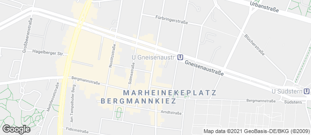 Karte mit Standort von Bio-Bäckerei Beumer & Lutum
