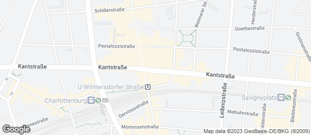 Karte mit Standort von Thoben's Backwaren