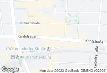 Karte mit Standort von Thoben's Backwaren