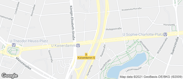 Karte mit Standort von Thoben's Backwaren